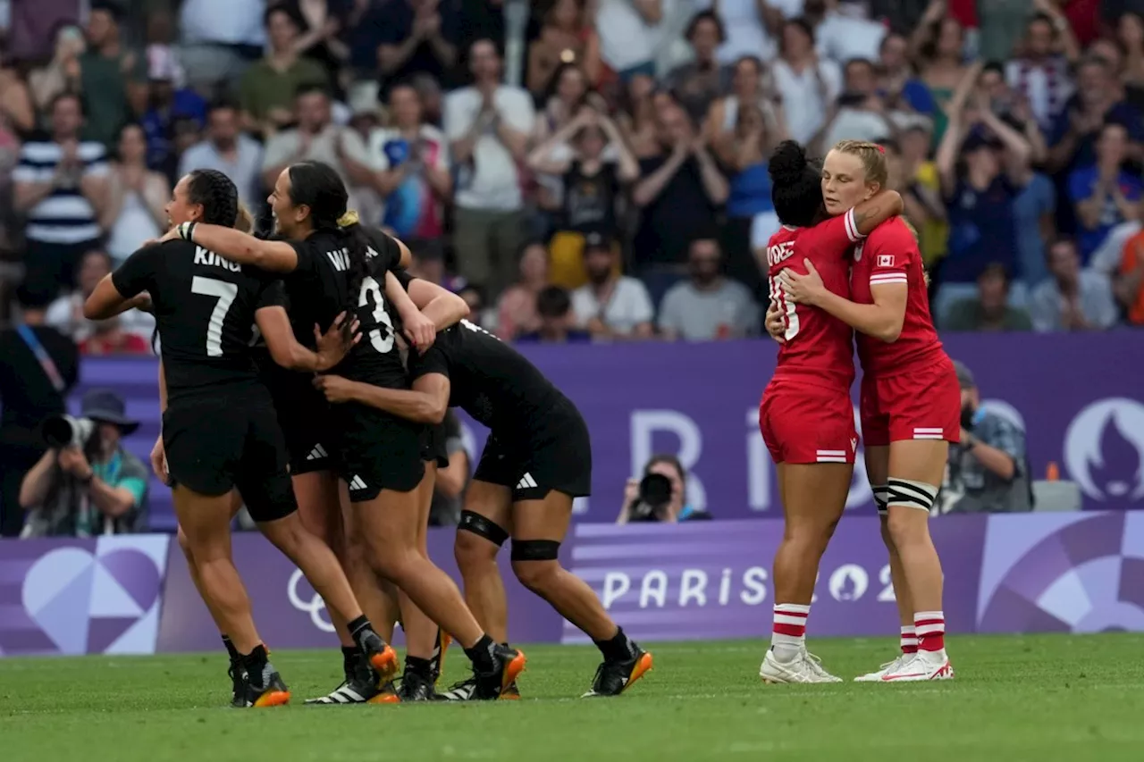 Langford-based Canadian women's rugby team wins silver medal at Paris Olympics