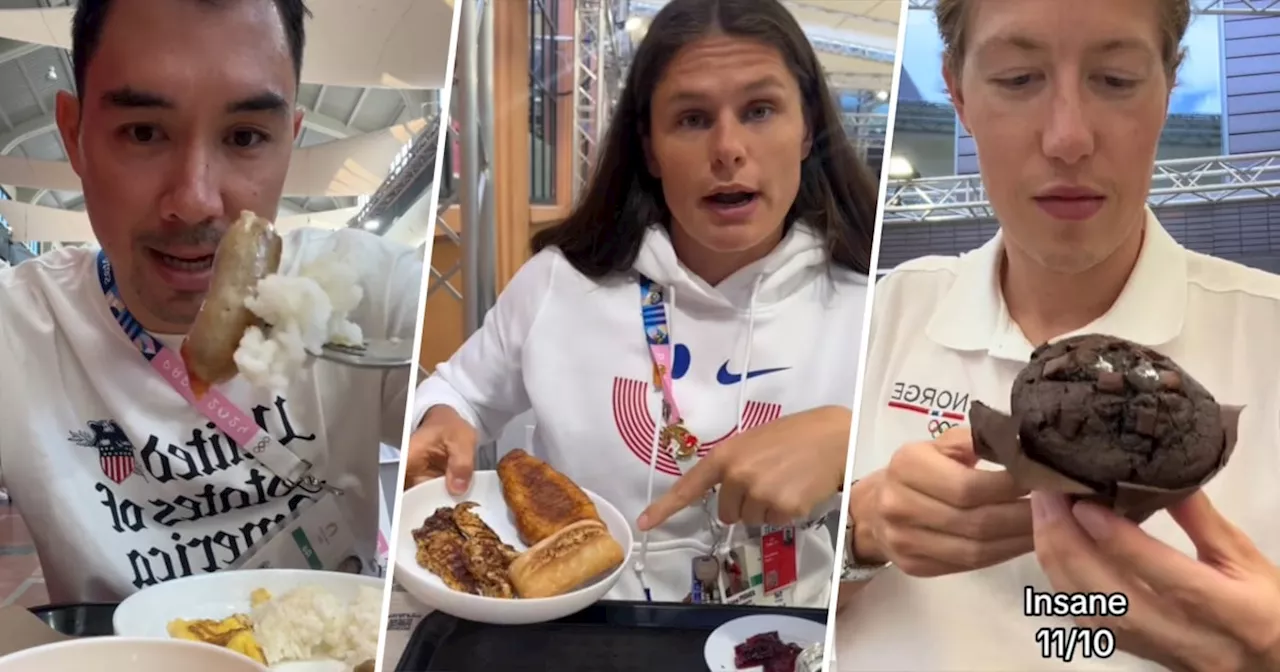 Olympians Review the Food in Paris’ Olympic Village Dining Hall