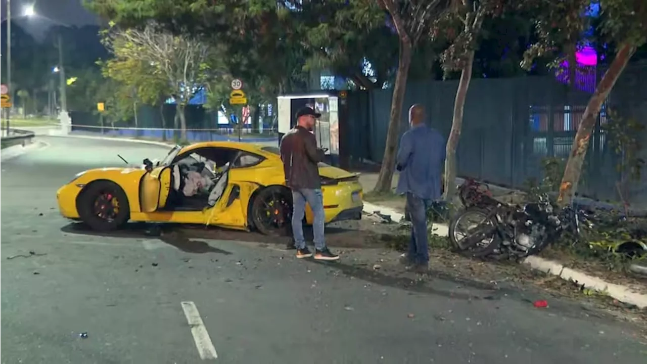 Impactante video: un empresario persiguió, atropelló y mató a un delivery tras una discusión de tránsito