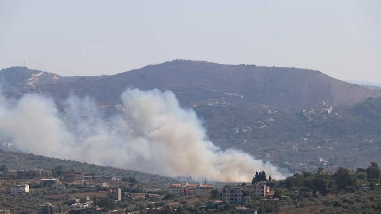 Live blog: Israel army says it hit around 10 Hezbollah targets in Lebanon