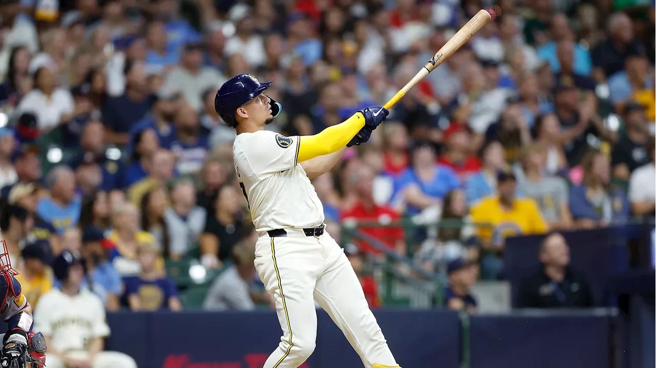 Adames, Chourio hit homers to lift Brewers past Braves