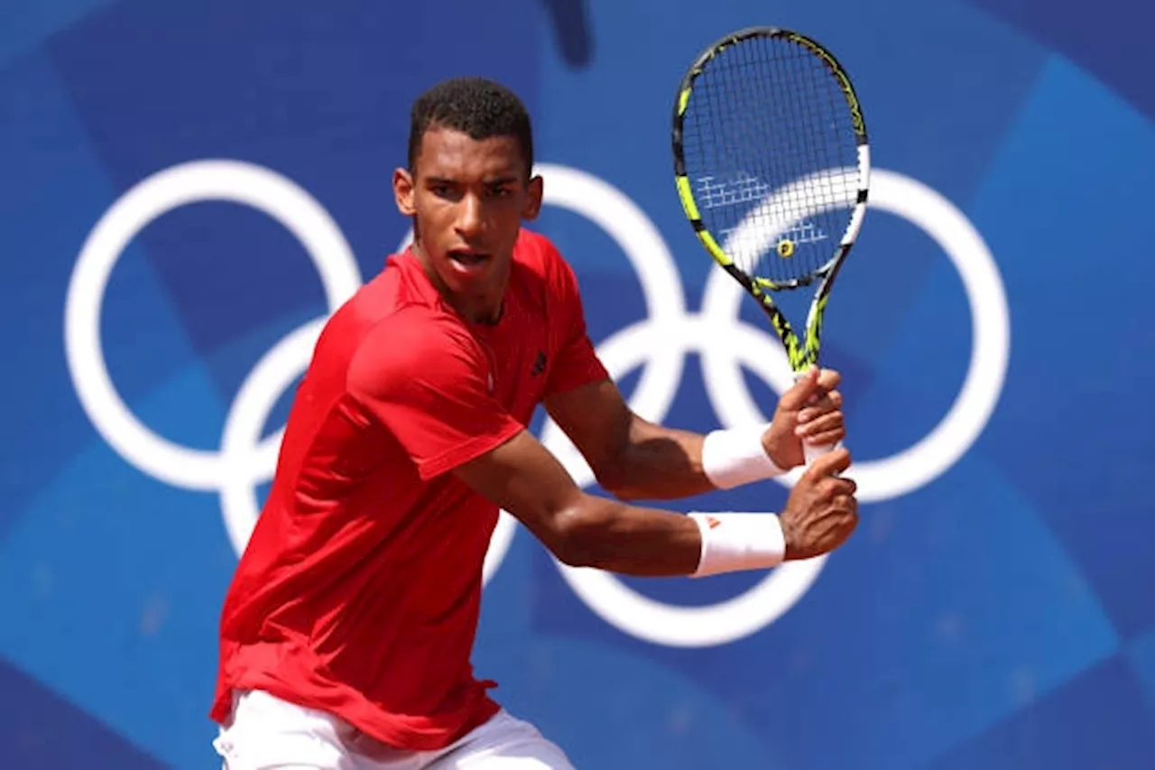 Auger-Aliassime into third round at Paris Olympics with rout of Marterer