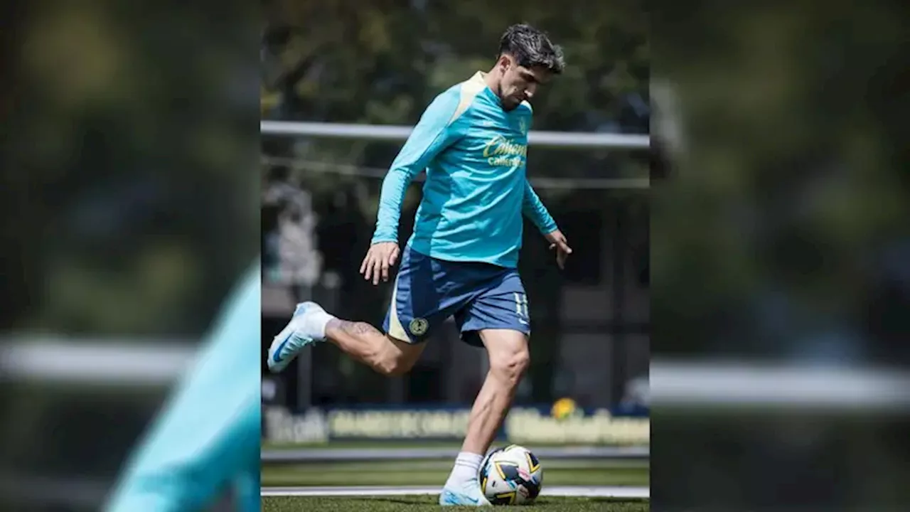 Diego Valdés entrena al parejo en América previo a Leagues Cup