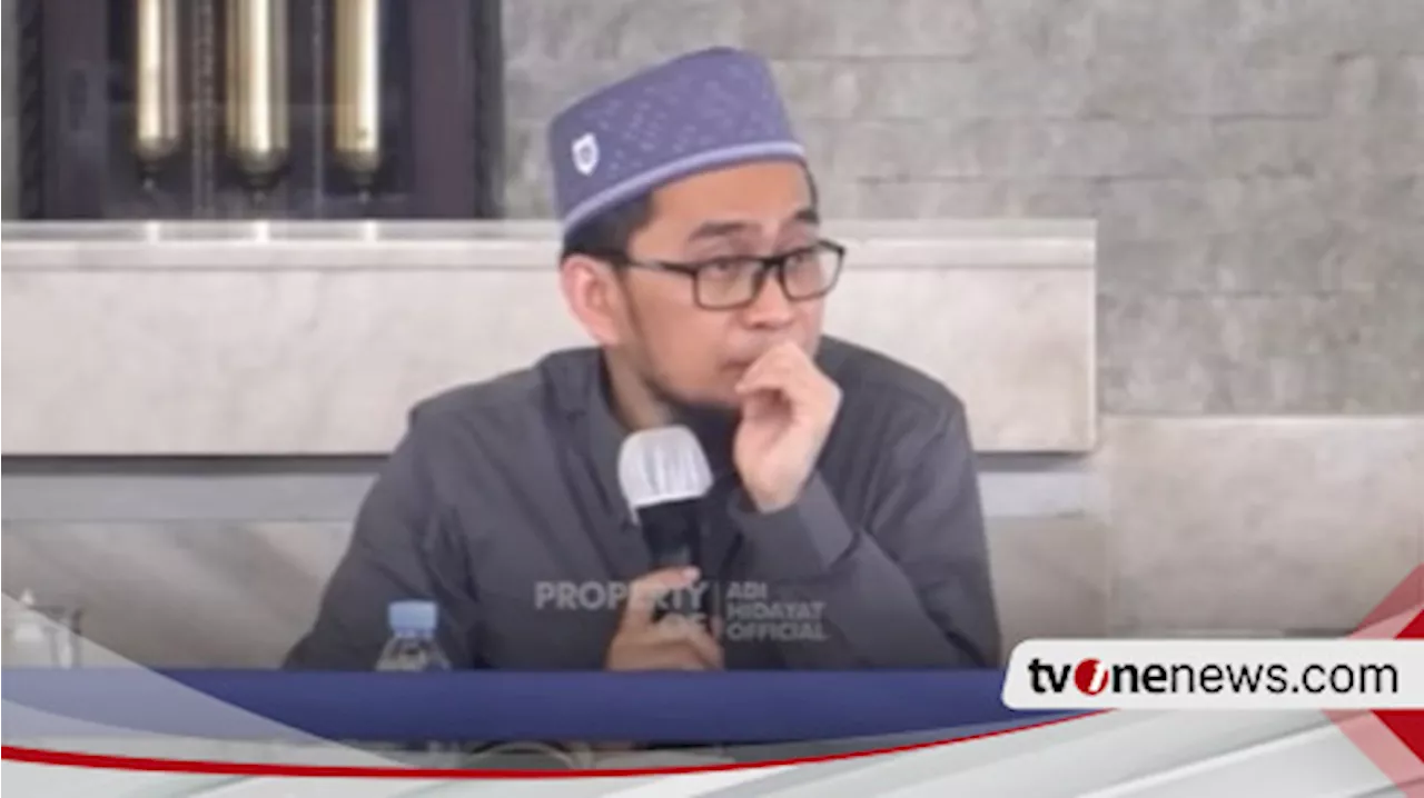 Kalau Doa Anda Terlampau Banyak, Ustaz Adi Hidayat Sarankan Lakukan Istighfar Saja