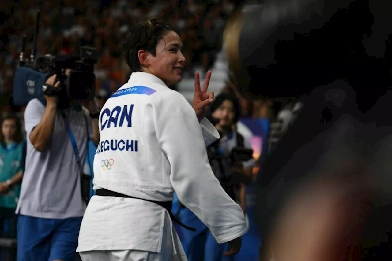 Christa Deguchi johan judo olimpik pertama Kanada