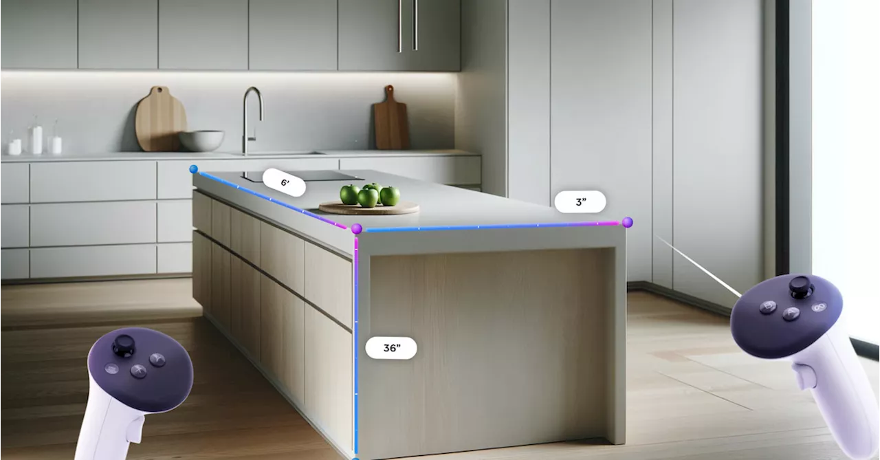 Meta’s Quest 3 ‘Layout’ app lets you take measurements in mixed reality