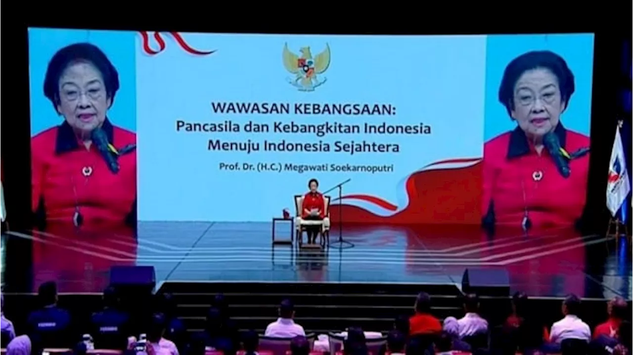 Hadiri Mukernas Perindo, Megawati Sampaikan Pidato Kebangsaan