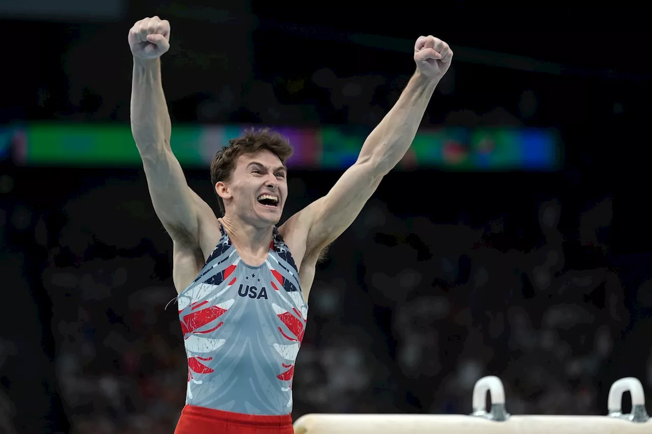 Stephen Nedoroscik is America’s quirky, glasses-wearing pommel horse hero