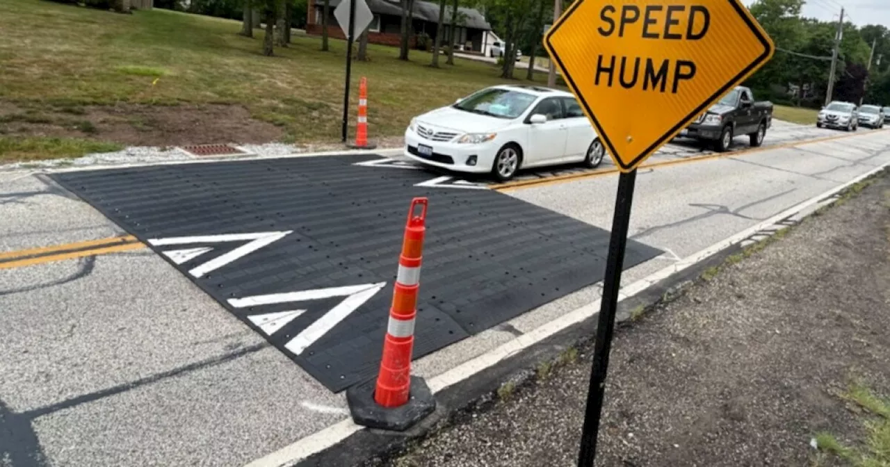 Some bumps are by design: Independence Police Department installs speed tables to slow down speeders