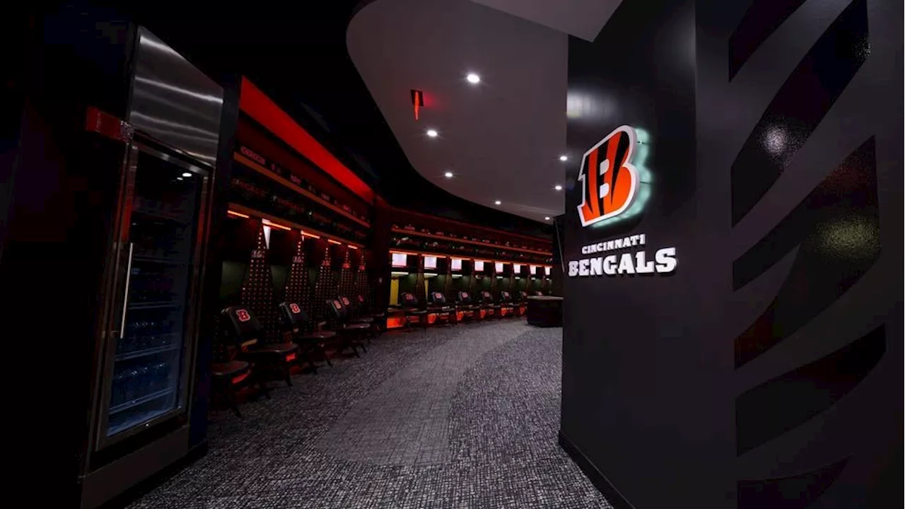 Look around: Bengals unveil renovated state-of-the-art locker room