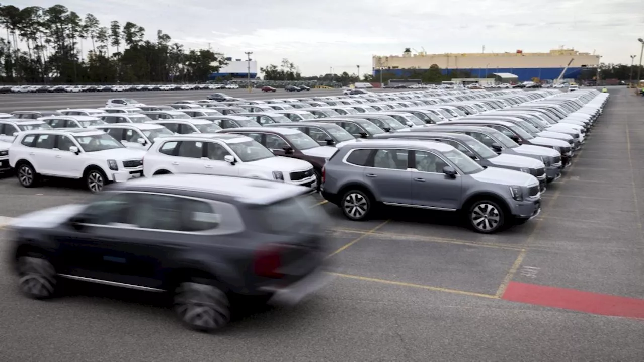 A Georgia seaport is closing the gap with Baltimore, the top US auto port