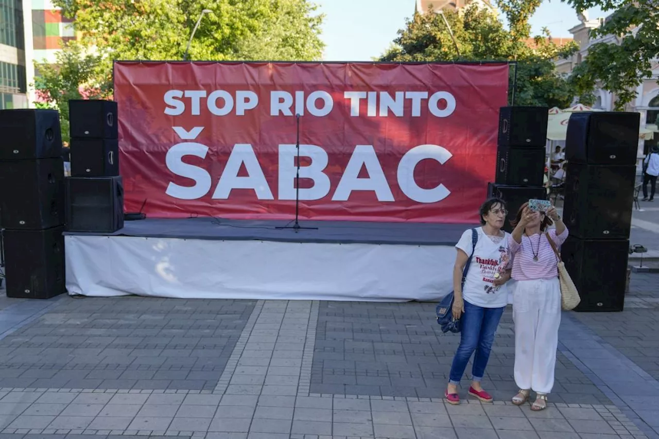 Thousands protest Serbia's deal with the European Union to excavate lithium