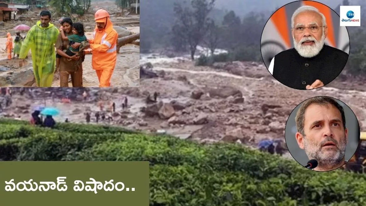 Wayanad Landslides Photos: వయనాడ్ విషాదం.. 47 కు చేరిన మృతుల సంఖ్య, ప్రధాని మోదీ, రాహుల్‌ గాంధీ తీవ్రదిగ్భ్రాంతి..