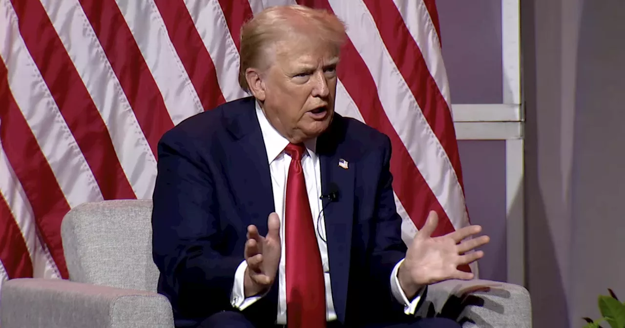 Trump falsely questions whether Harris is Black during panel with Black journalists