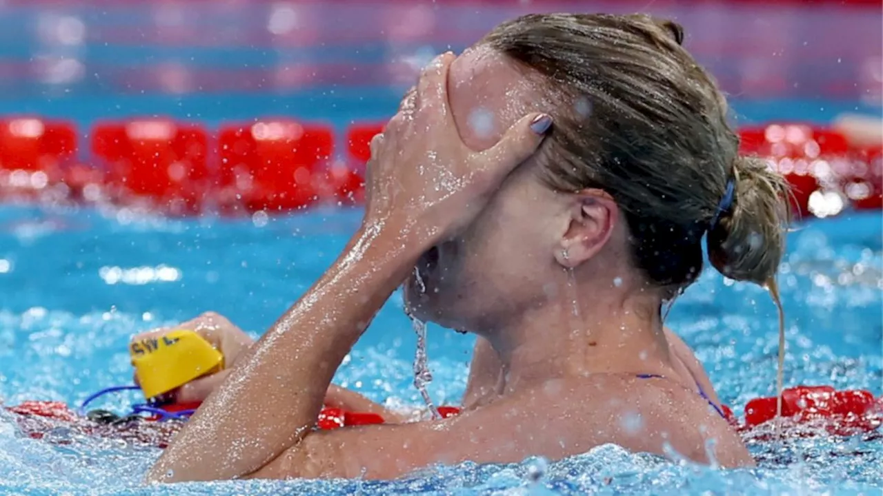 Mollie O’Callaghan and Shayna Jack miss out on 100m freestyle medals as Sarah Sjostrom pulls off unlikely victory