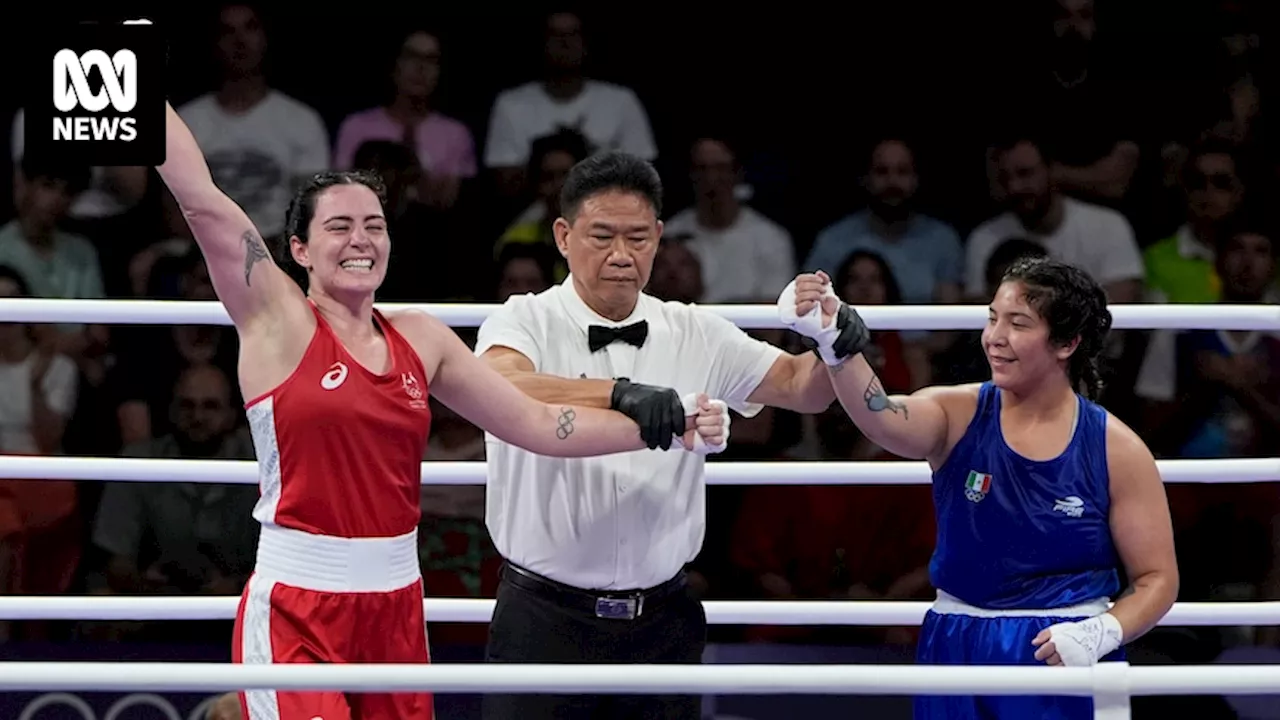 Australian boxing captain Caitlin Parker hits out at gender eligibility call at Paris Olympics, as coach defends the decision