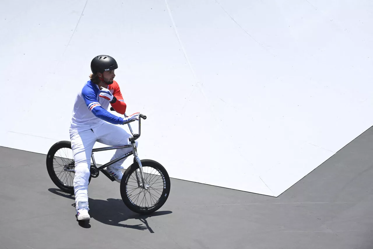 JO 2024 : Anthony Jeanjean remporte la médaille de bronze en BMX freestyle