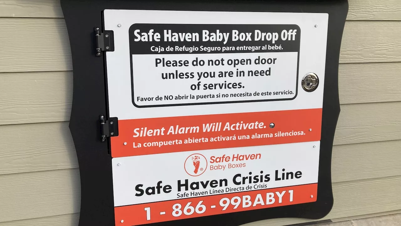 Alabama gets 7th Safe Haven Baby Box in Jasper; boxes allow anonymous, secure surrender of infants