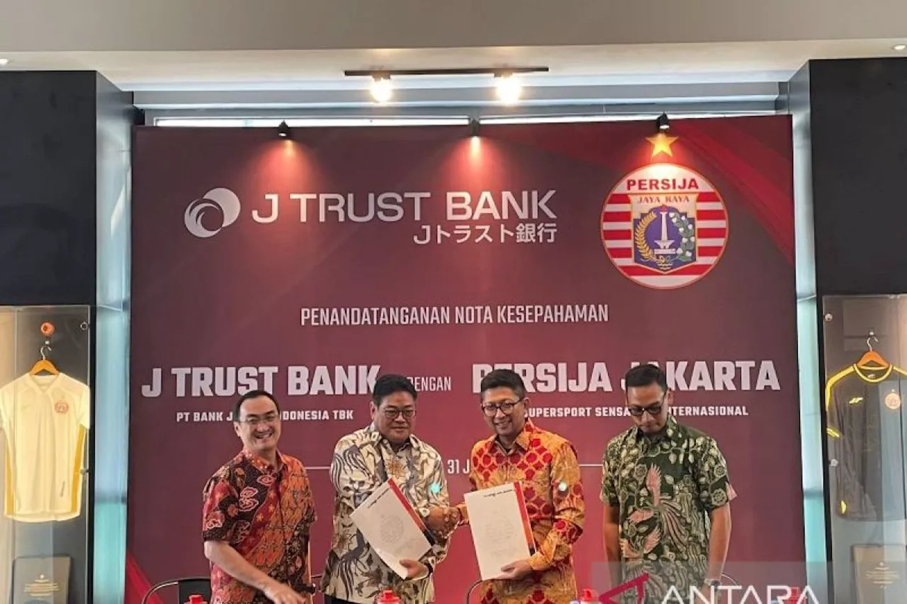 Persija jalin kerja sama dengan J-Trust Bank di musim 2024/2025