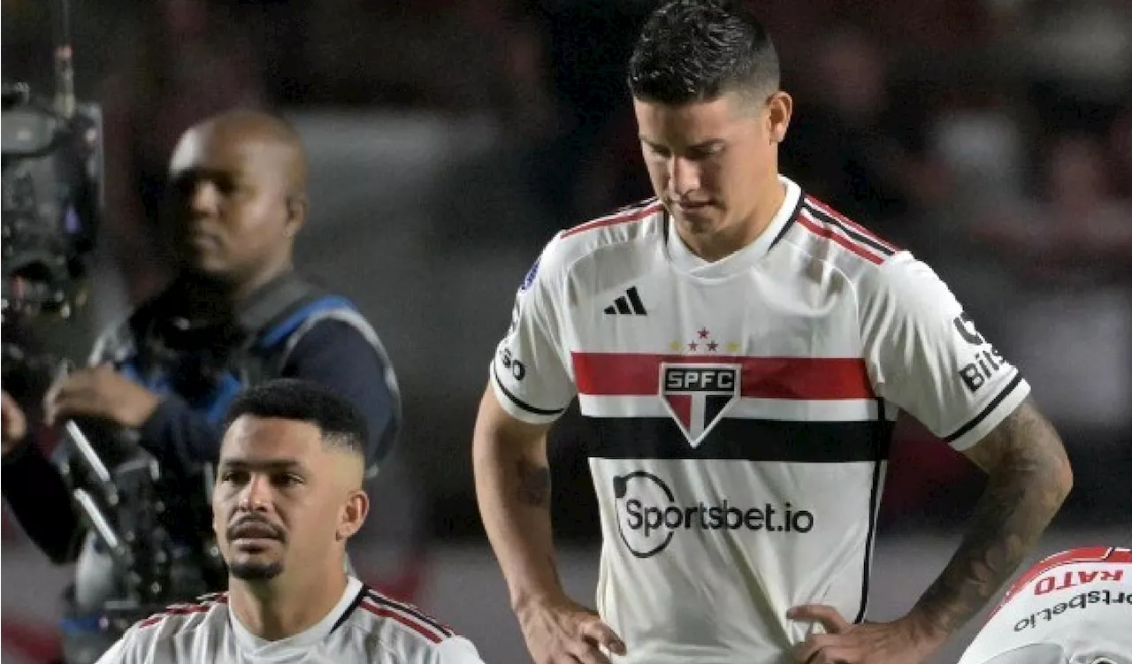 Sao Paulo tomó definitiva medida con el futuro de James: ya es oficial