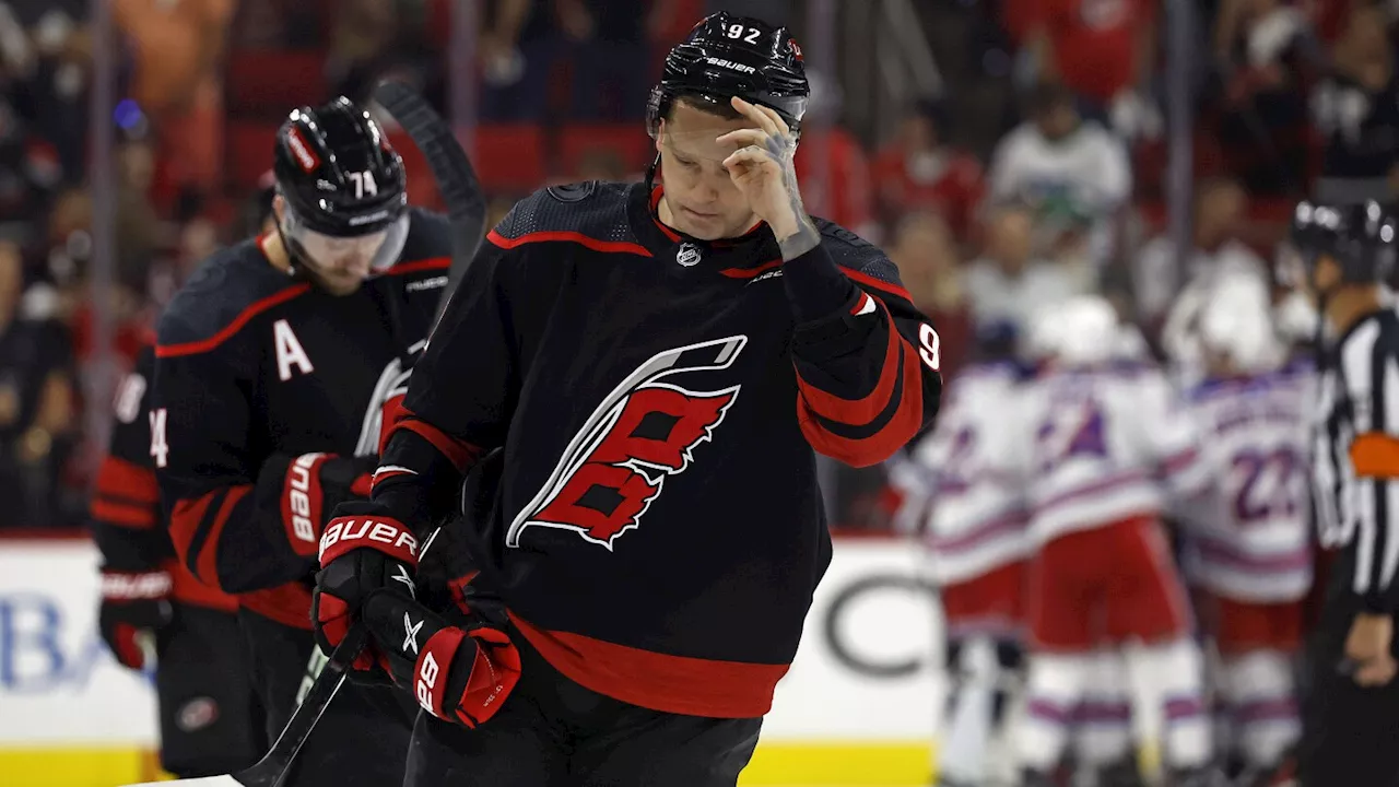 Former Carolina Hurricanes center Evgeny Kuznetsov signs 4-year contract with Russian team