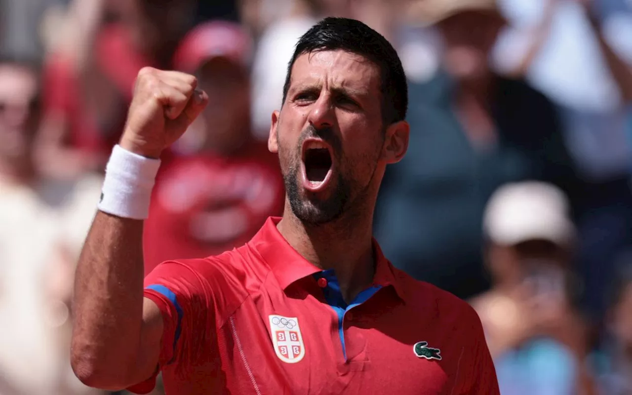 París 2024: Djokovic ya está en los Cuartos de Final del torneo olímpico de tenis