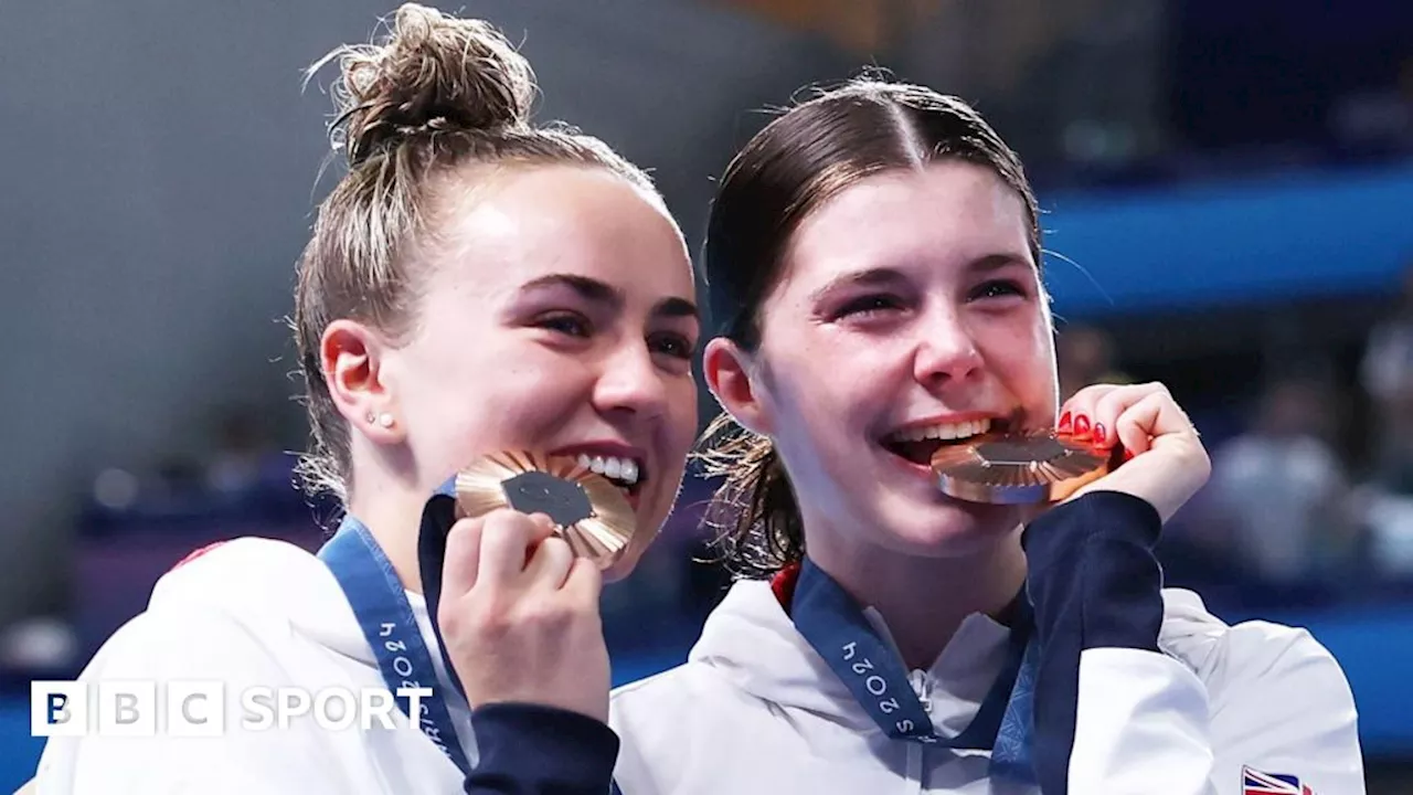 Olympic diving: Team GB's Andrea Spendolini-Sirieix and Lois Toulson snatch diving bronze