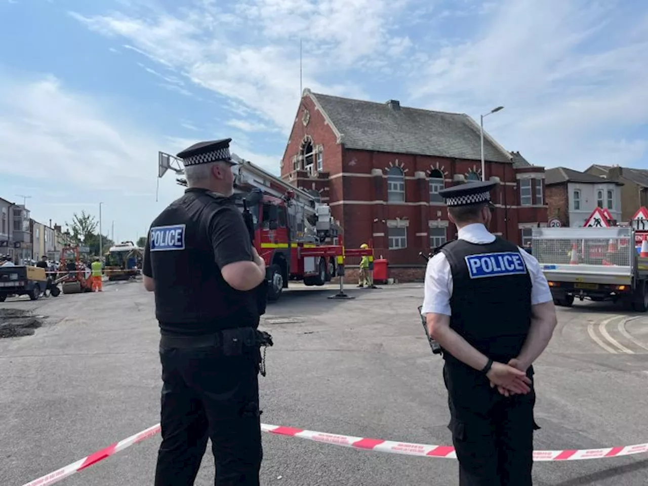 Lancashire Police say seven officers injured in Southport disorder as Preston ‘reassurance patrols’ begin