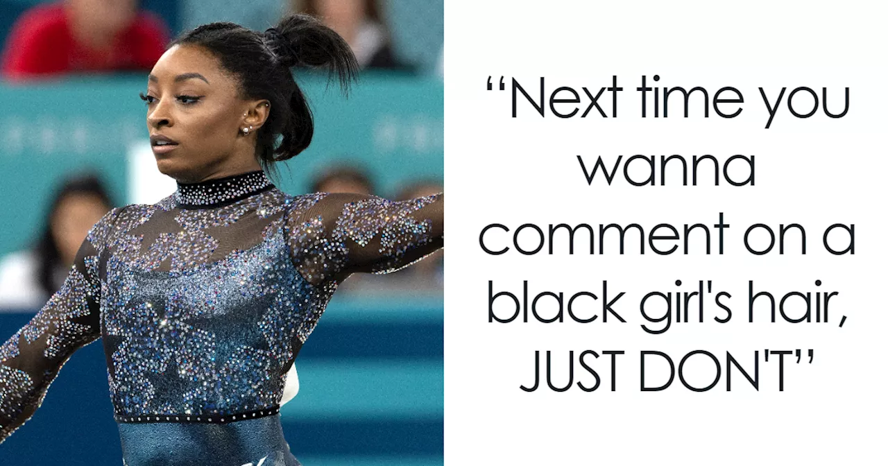 “Don’t Comment On Black Girls’ Hair”: 5x Olympic Gold Medalist Simone Biles Slams Racial Bias