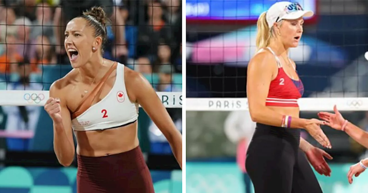 Viewers Branded “Sexist” After Complaining About Beach Volleyball Players Competing In Leggings