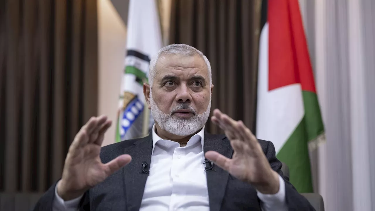 Iran says Hamas leader Ismail Haniyeh was assassinated in Tehran