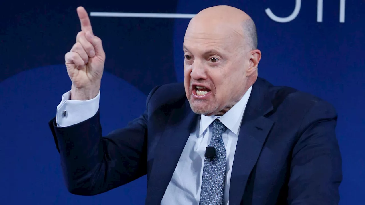 Jim Cramer looks at what's holding back AMD stock from rallying even further