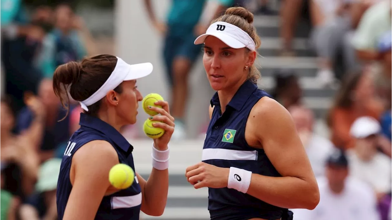 Bia Haddad Maia e Luisa Stefani são eliminadas no torneio de duplas em Paris