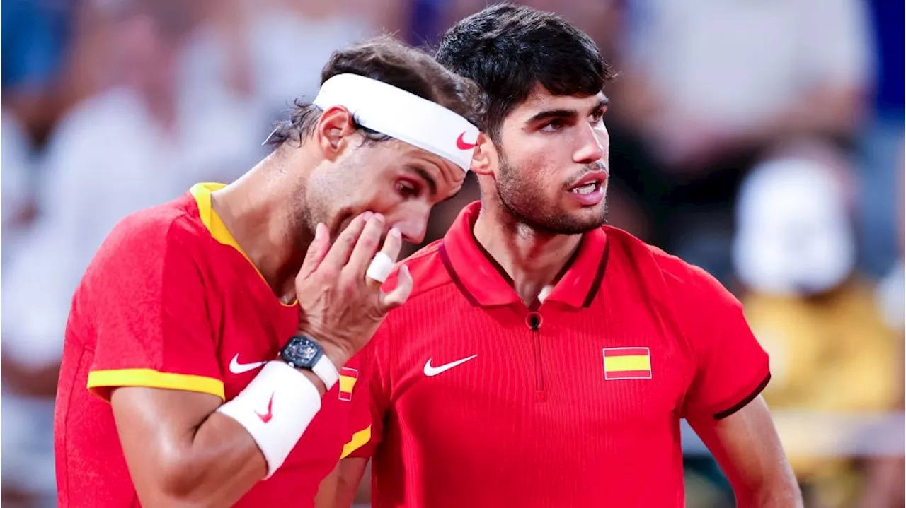 Olimpíada: Nadal e Alcaraz são eliminados do torneio de duplas em Roland Garros