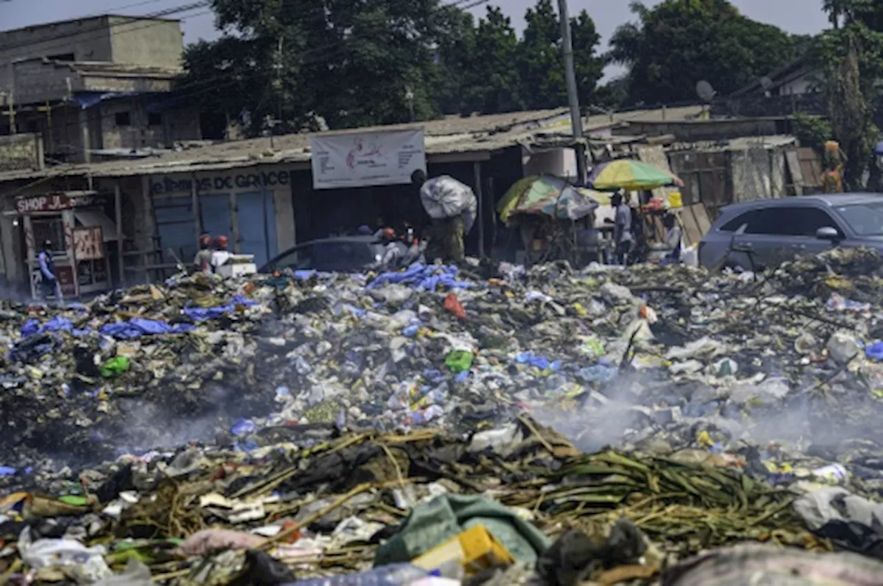 Kinshasa envahie par les déchets