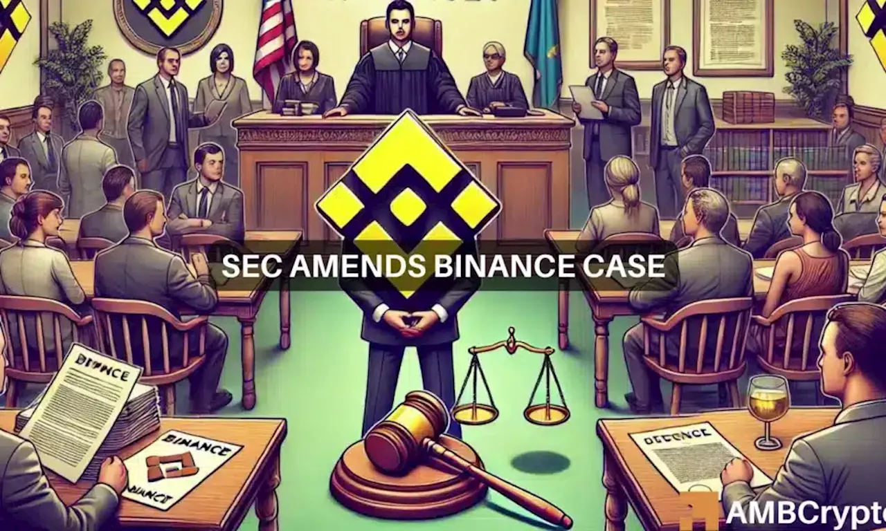 Assessing the impact on BNB as SEC amends its case against Binance