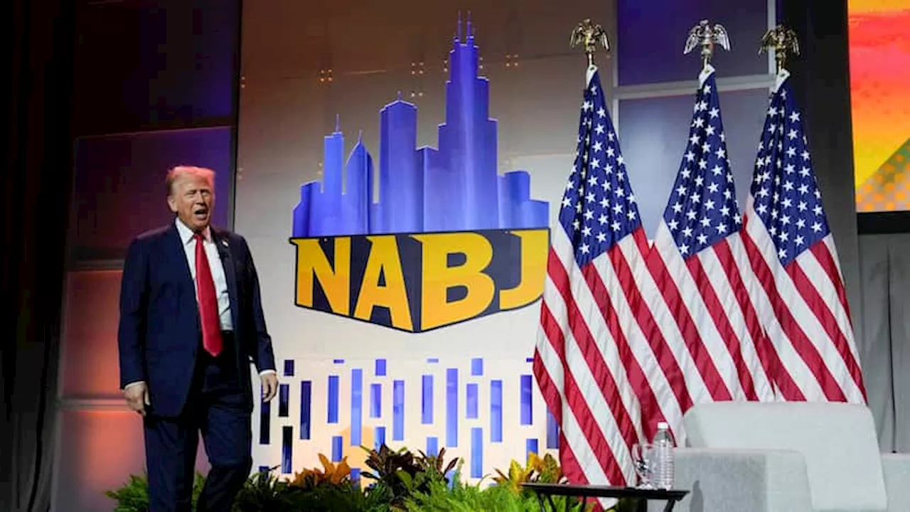 Fact-checking Donald Trump at the National Association of Black Journalists convention