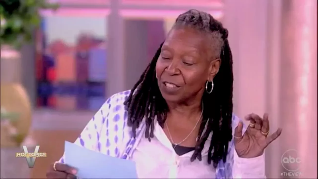 The View’s Whoopi Goldberg reads from notecard claiming ‘Kamala Harris was never the ‘border czar”