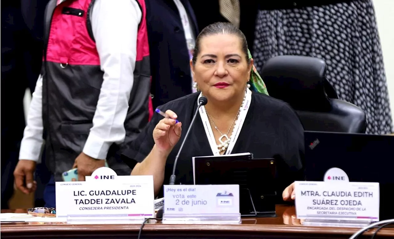 Guadalupe Taddei, presidenta del INE, acude a diálogos sobre la Reforma al Poder Judicial