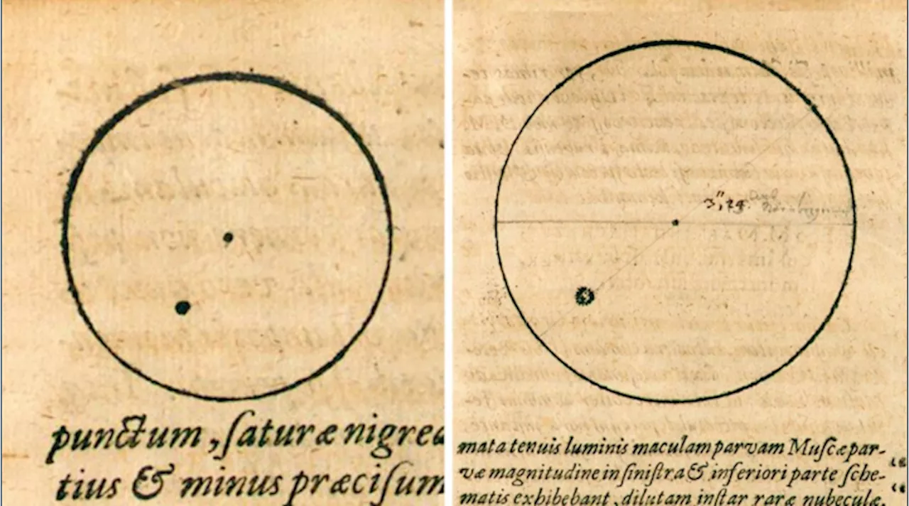 Dibujos de Kepler de 1607 resuelven misterio solar 400 años después