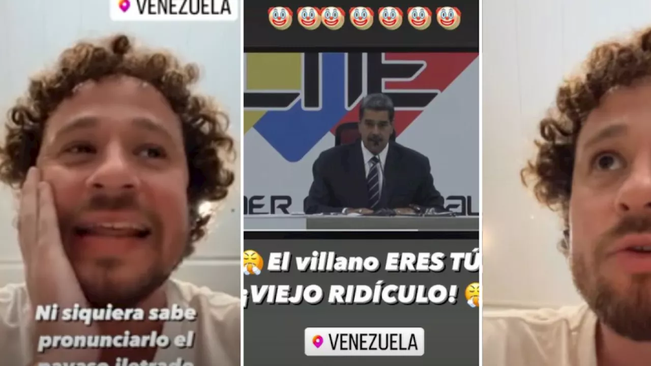 Luisito Comunica arremetió contra Nicolás Maduro y sus comentarios sobre Elon Musk: 'Escuchen a este payaso'