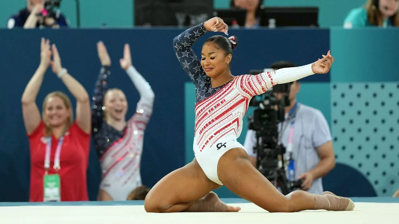 Jordan Chiles is the Olympic gymnastics team's ultimate hype woman