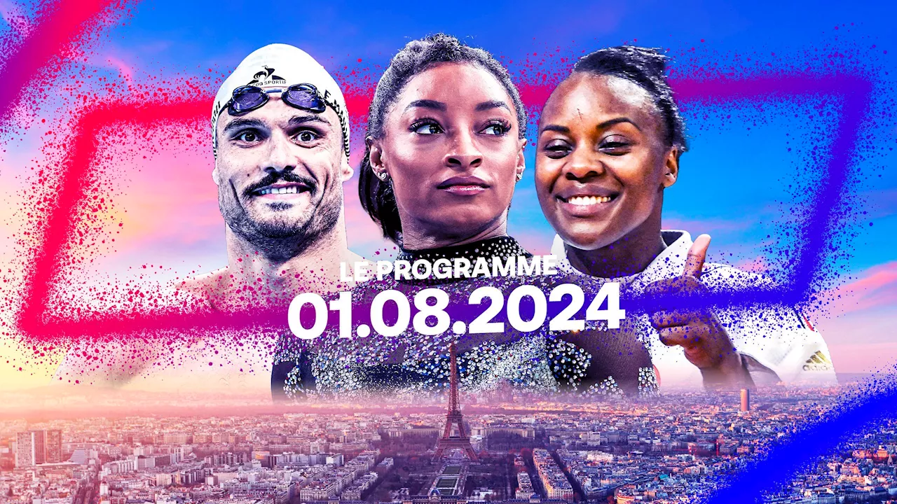  Biles, Manaudou, Malonga, Pavon... Le programme du 1er août