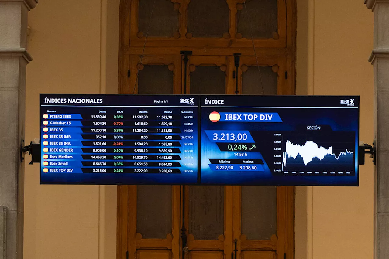 El Ibex resta un 1,2% con la oleada de resultados y pierde los 11.200 puntos