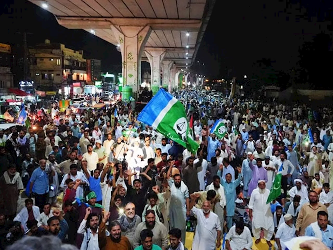 راولپنڈی؛ جماعت اسلامی کے دھرنے کا چھٹا روز، مذاکرات کا دوسرا دور آج ہوگا