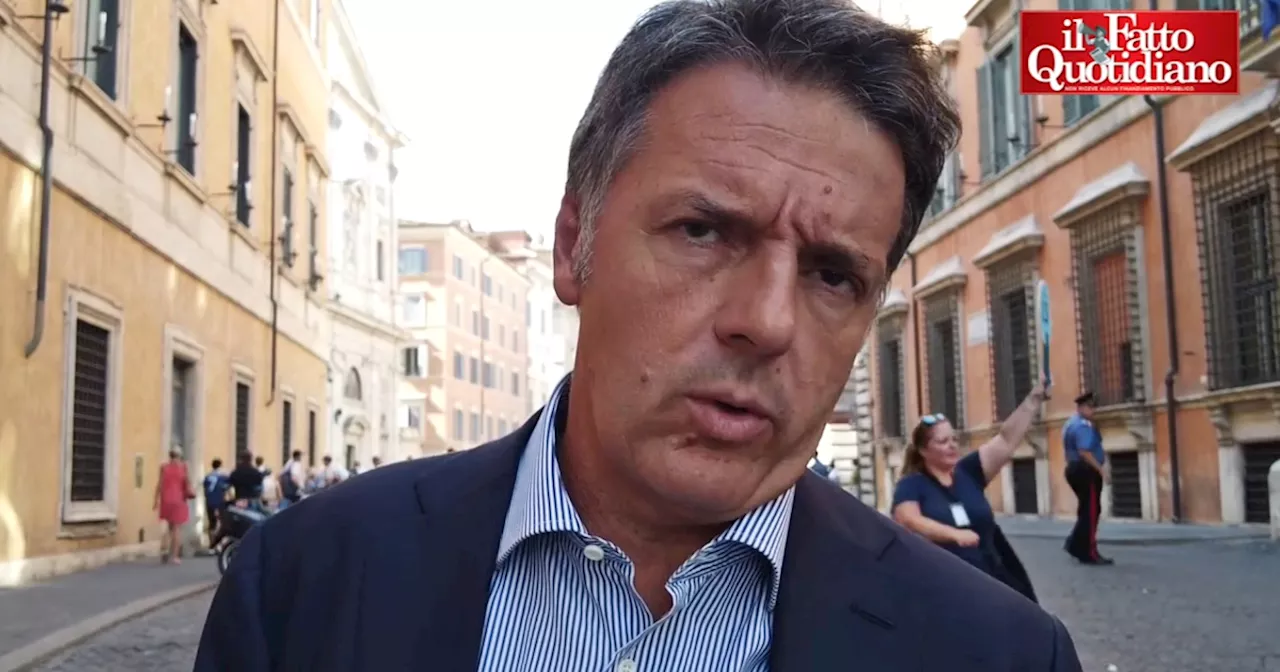 Renzi chiede a Schlein e Conte “un confronto senza veti, altrimenti vince Meloni”