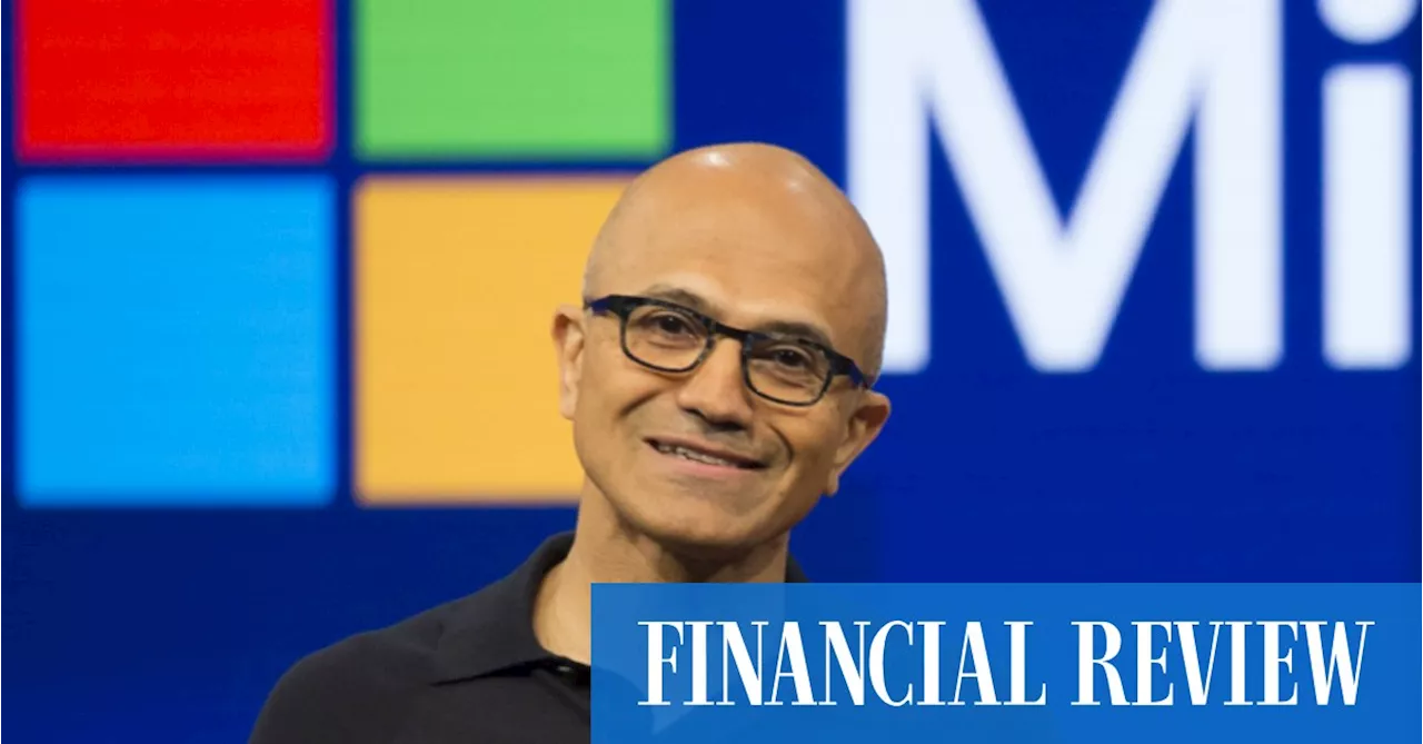 Microsoft reports slower Azure cloud growth; shares drop