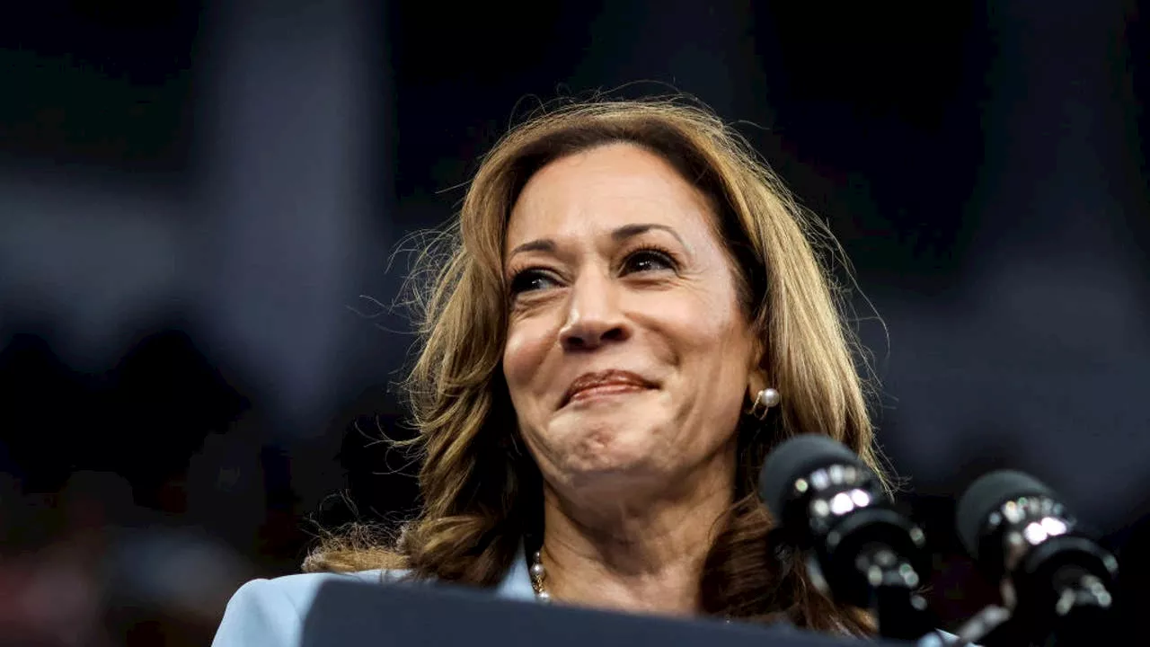 Kamala Harris holds first rally in Atlanta as Democratic presumptive nominee