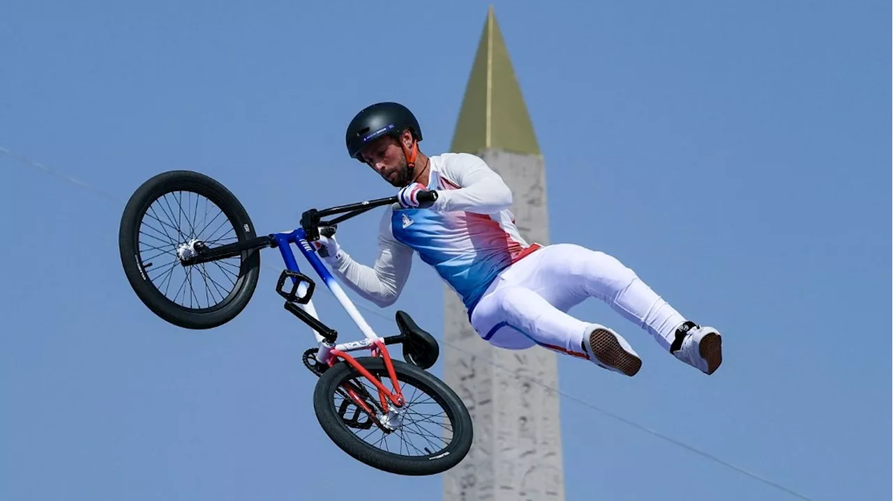 BMX aux JO 2024 : le Français Anthony Jeanjean s'adjuge la médaille de bronze en freestyle, malgré un deuxième