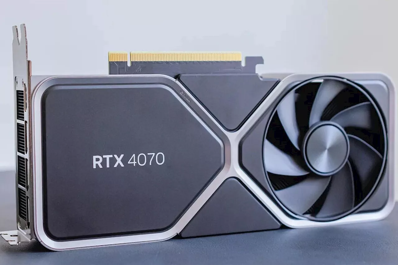 Nvidia замедлит видеокарты RTX 4070 из-за дефицита памяти